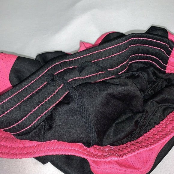 Nike Dri Fit black/pink elastic waist running B25 - Picture 6 of 6